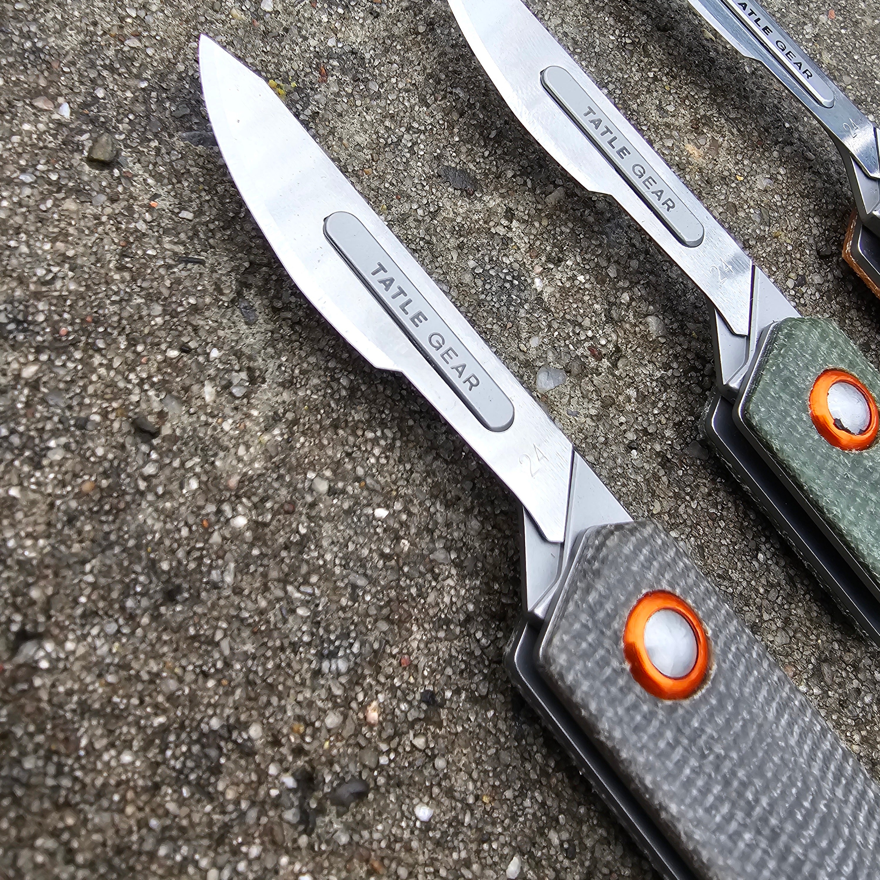 The Tatle Gear™- Whitetail Scalpel Knife + 10x Replacement Blades