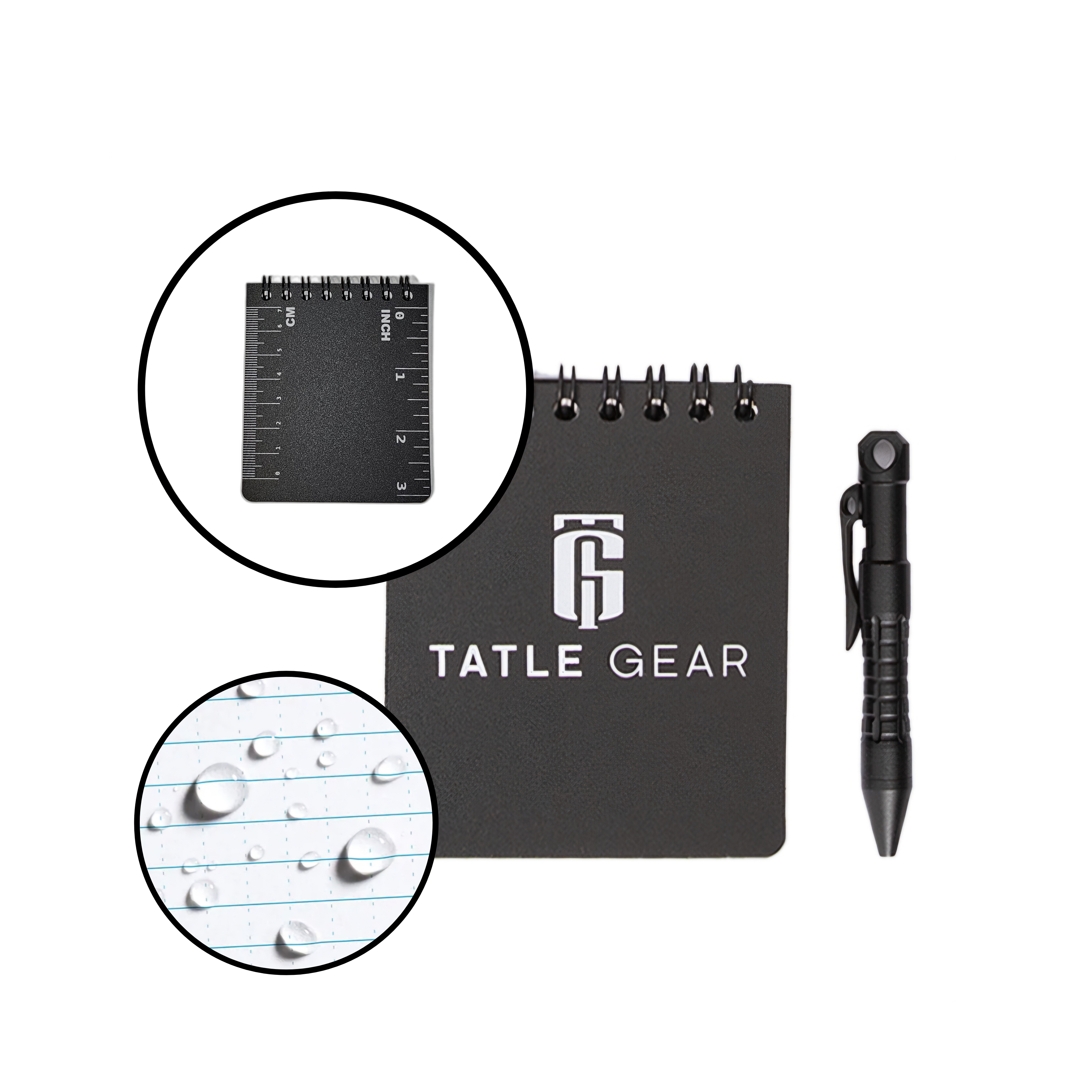 Minimalist EDC Pen And All Weather Note Pad