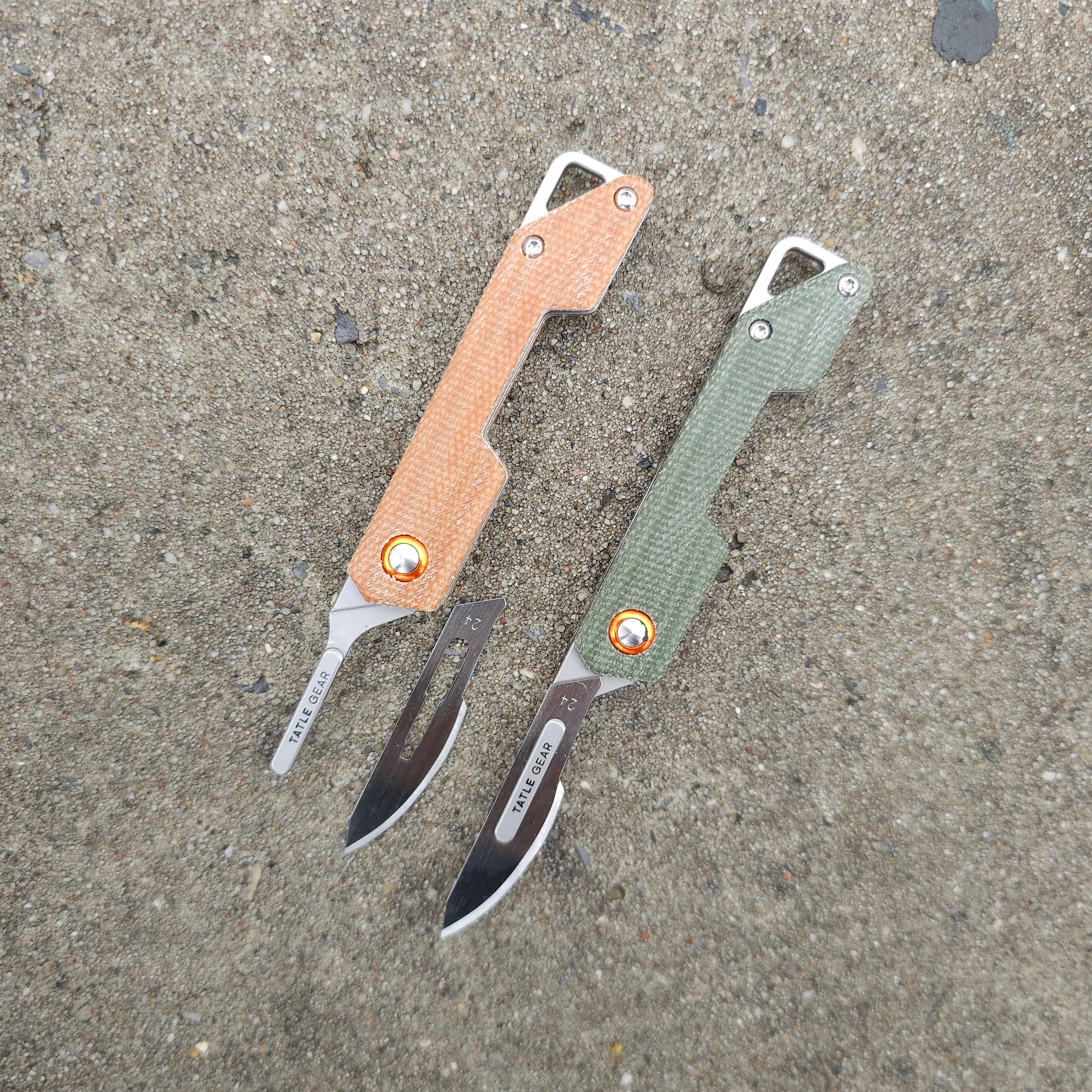 The Tatle Gear™- Whitetail Scalpel Knife + 10x Replacement Blades
