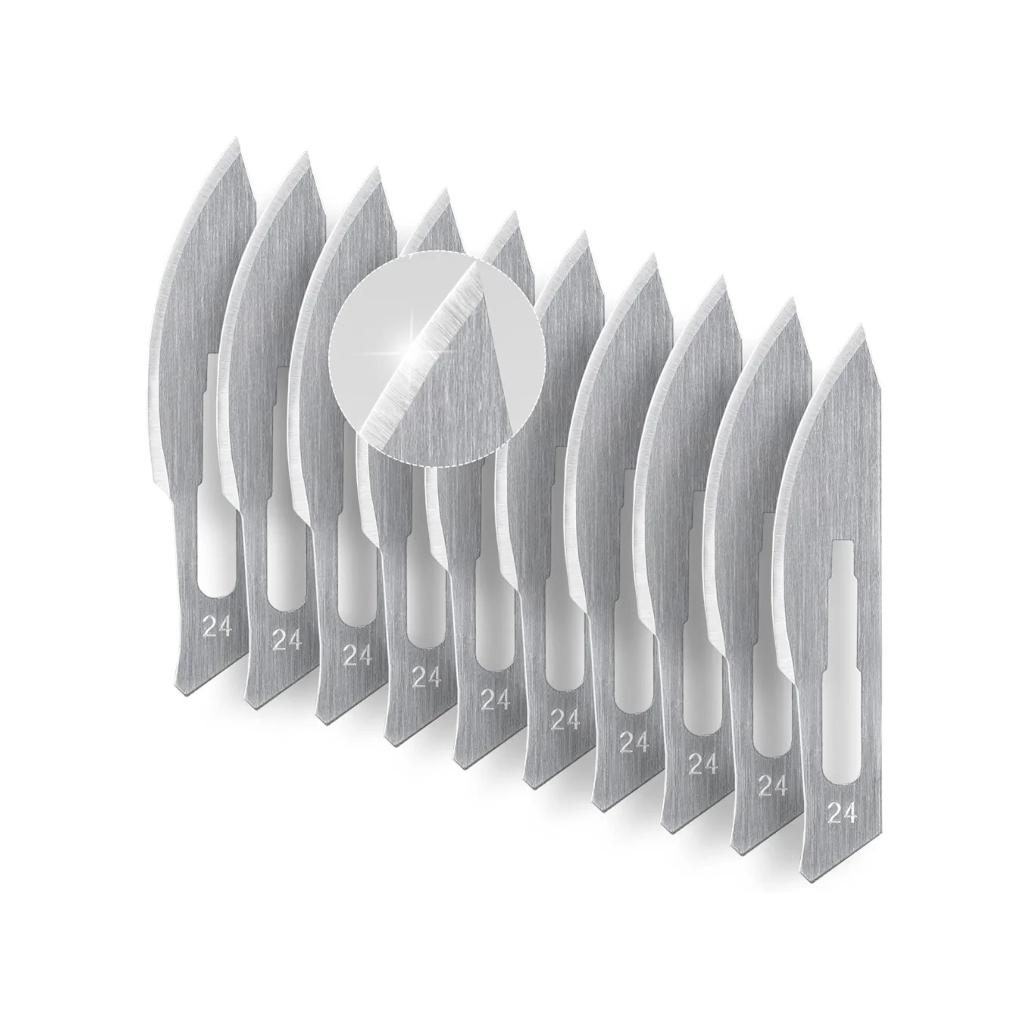 10x Quick Swap Replacement Folding Scalpel Blades