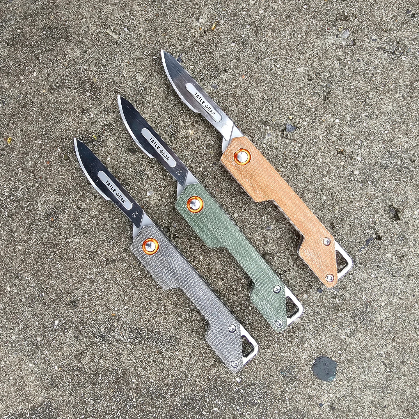 The Tatle Gear™- Whitetail Scalpel Knife + 10x Replacement Blades
