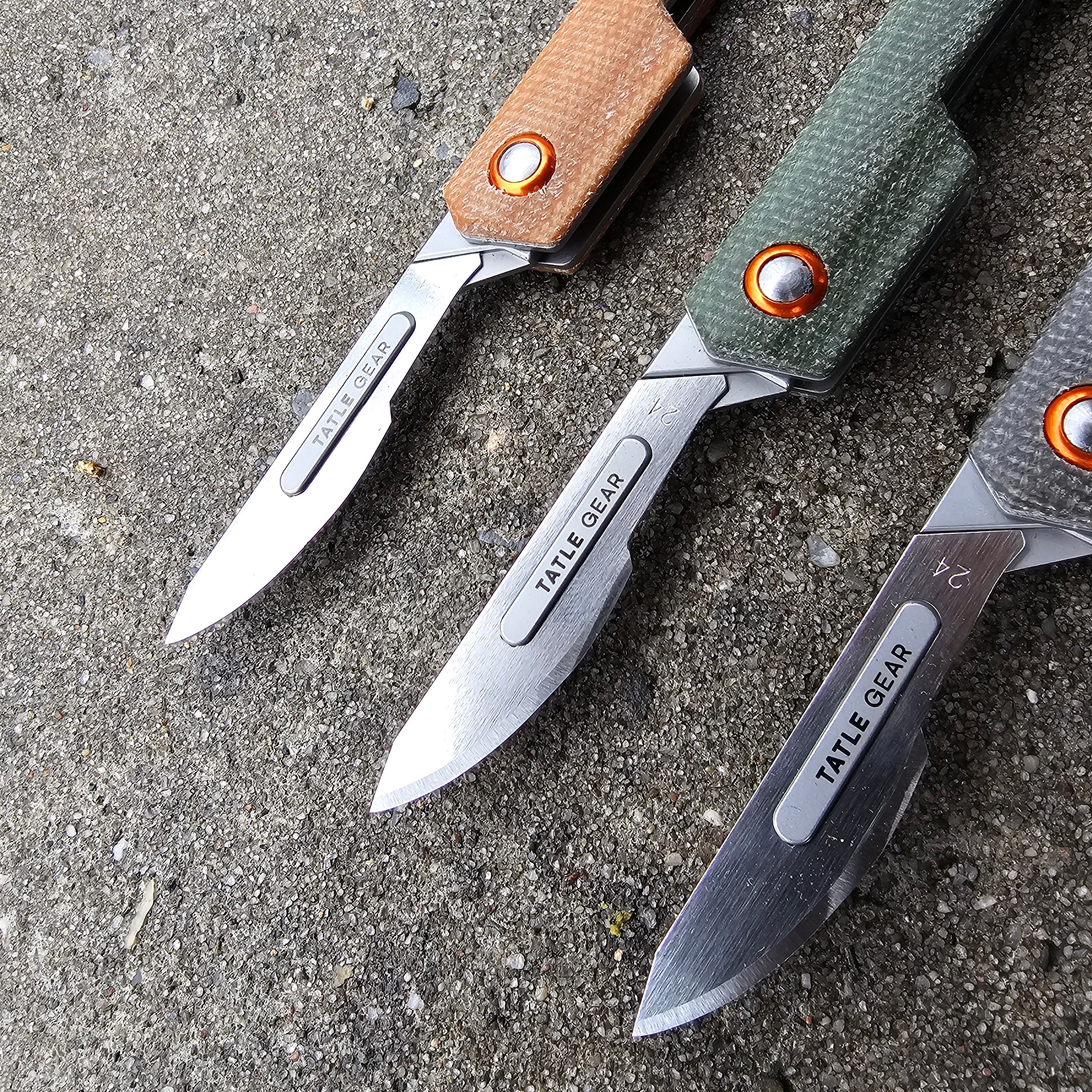 The Tatle Gear™- Whitetail Scalpel Knife + 10x Replacement Blades
