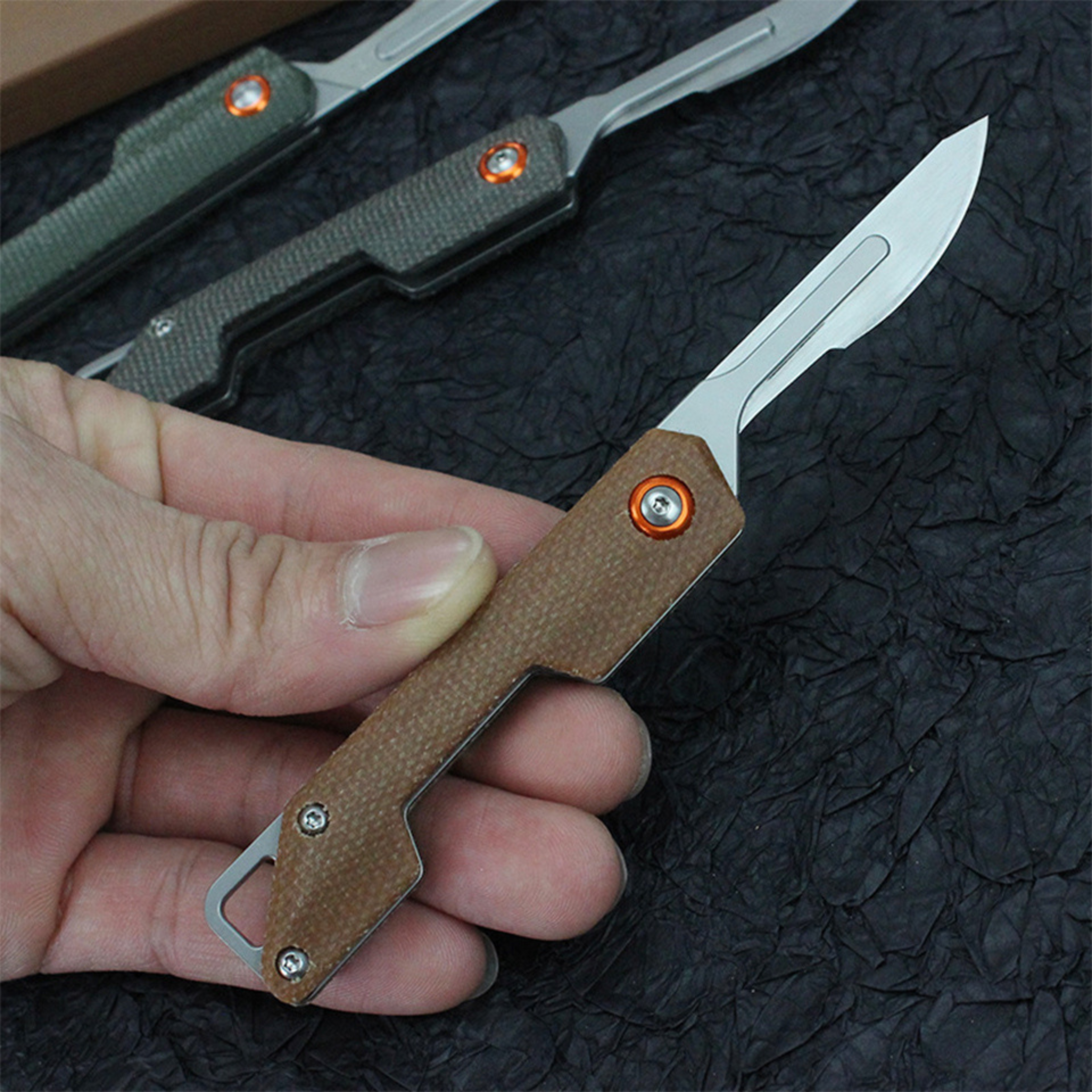 The Tatle Gear™- Whitetail Scalpel Knife + 10x Replacement Blades