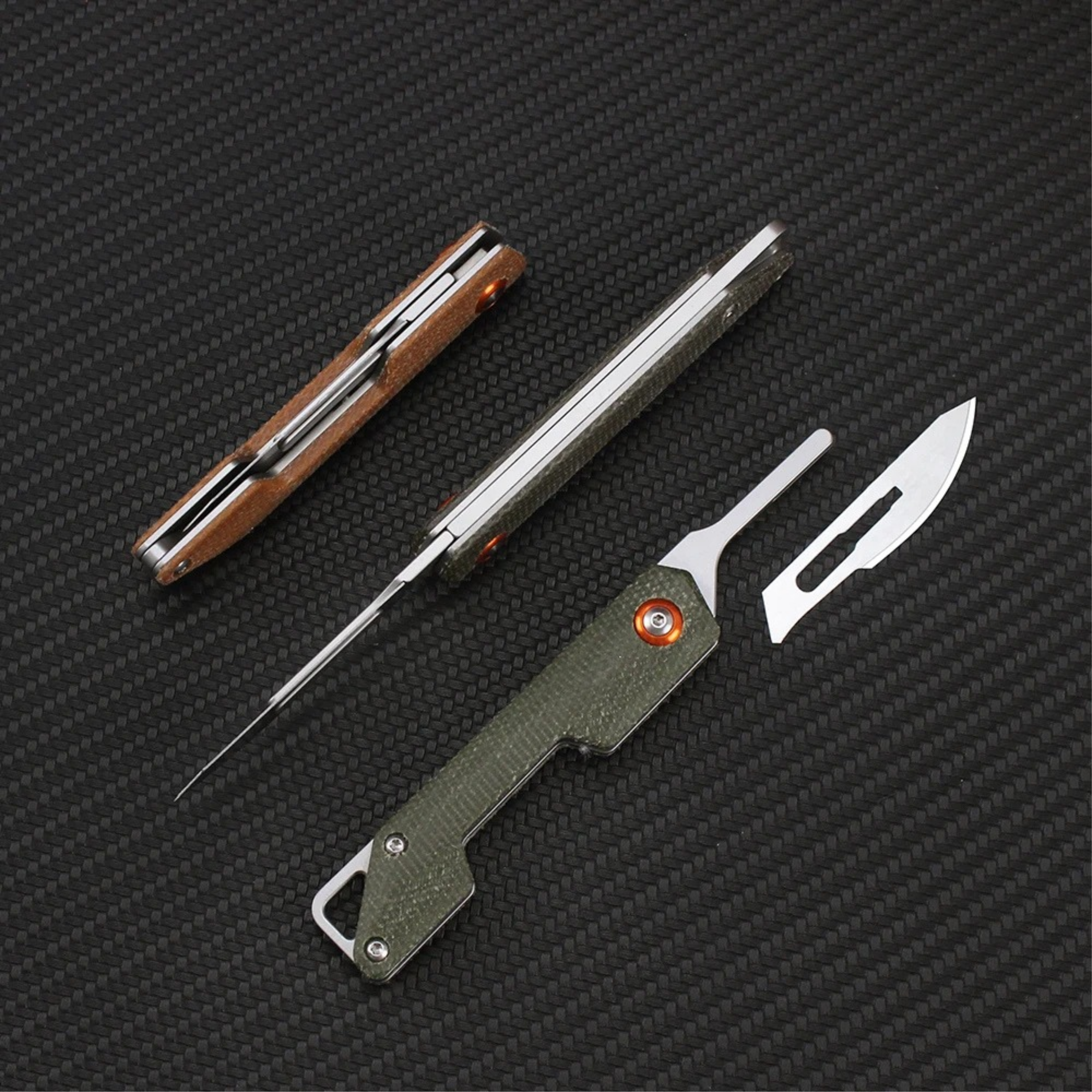 The Tatle Gear™- Whitetail Scalpel Knife + 10x Replacement Blades