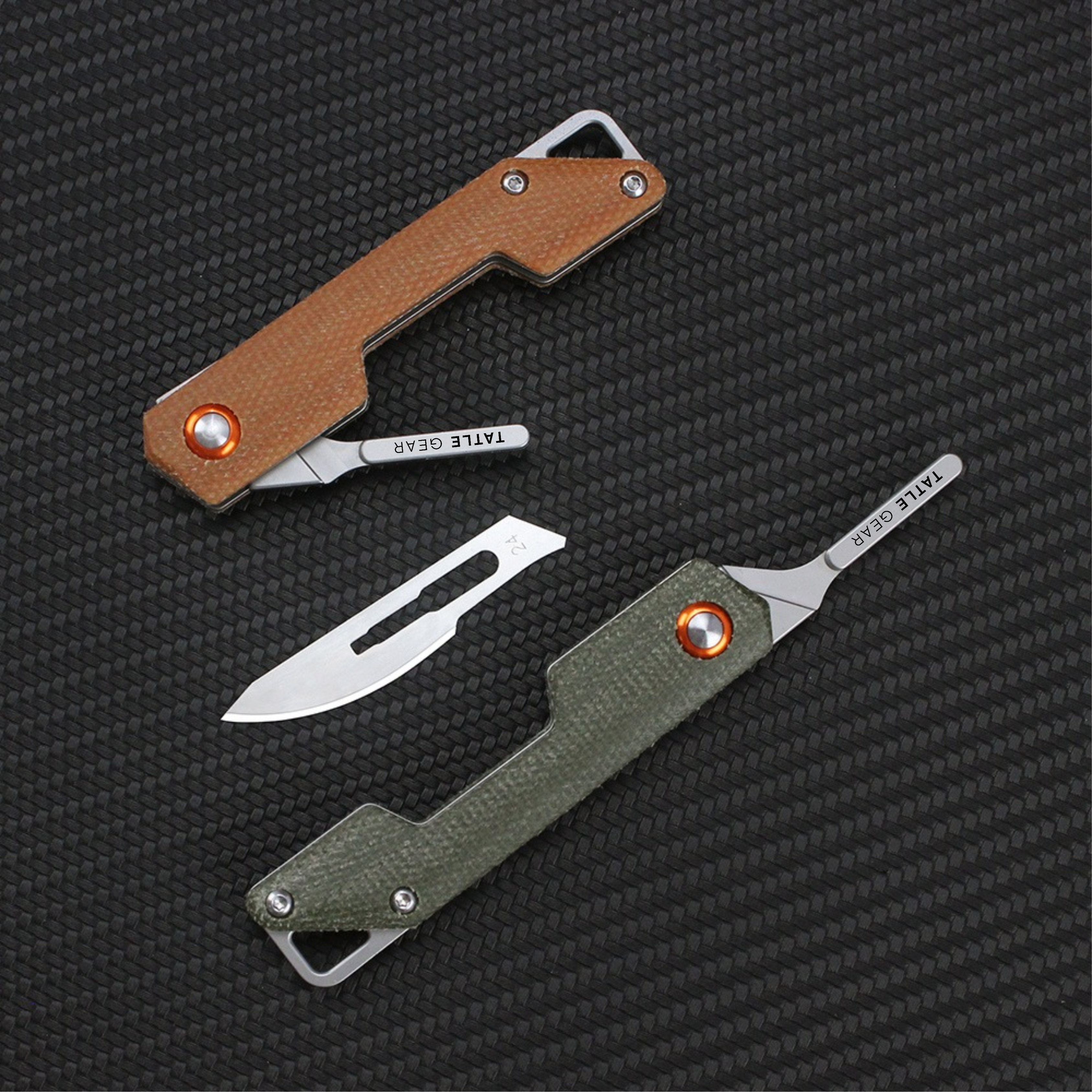 The Tatle Gear™- Whitetail Scalpel Knife + 10x Replacement Blades