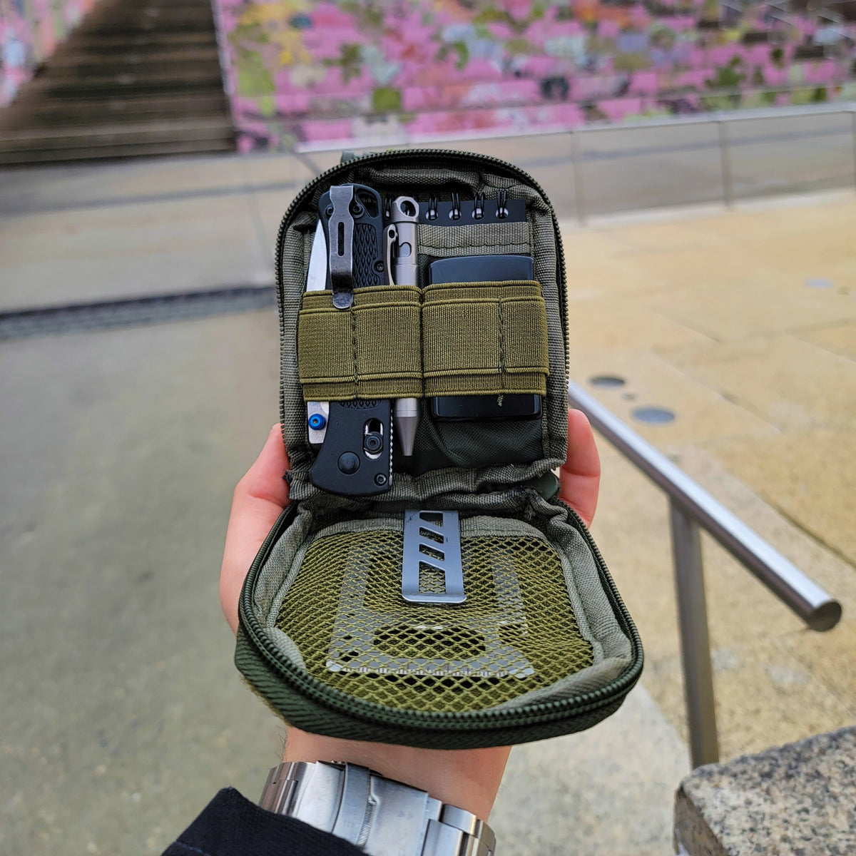 The Tatle Gear Pocket Organizer Od Green