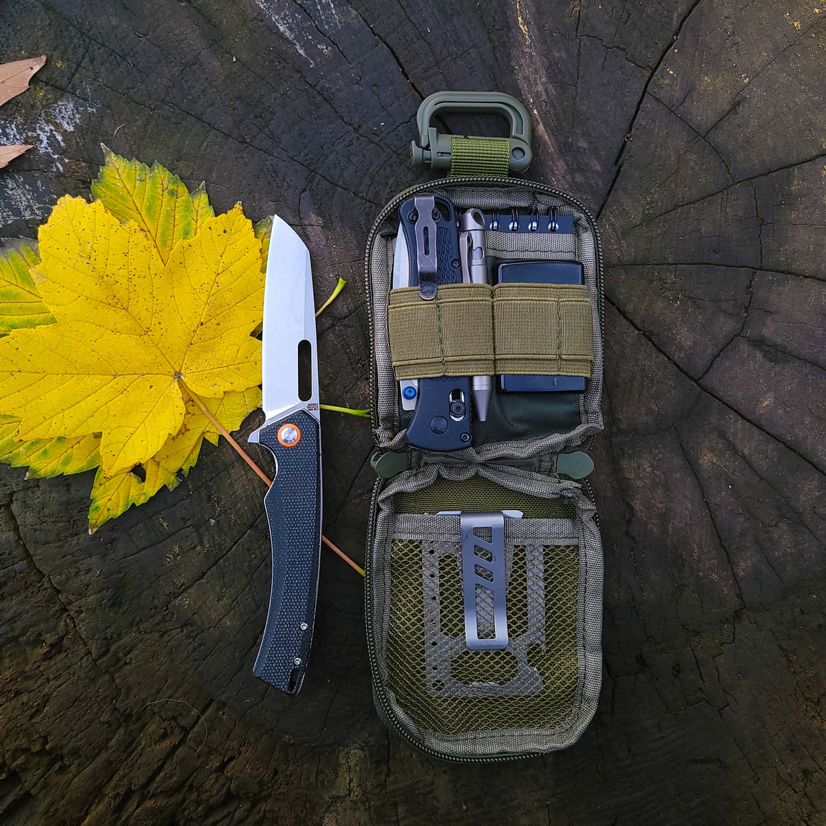 The Tatle Gear Pocket Organizer Filled