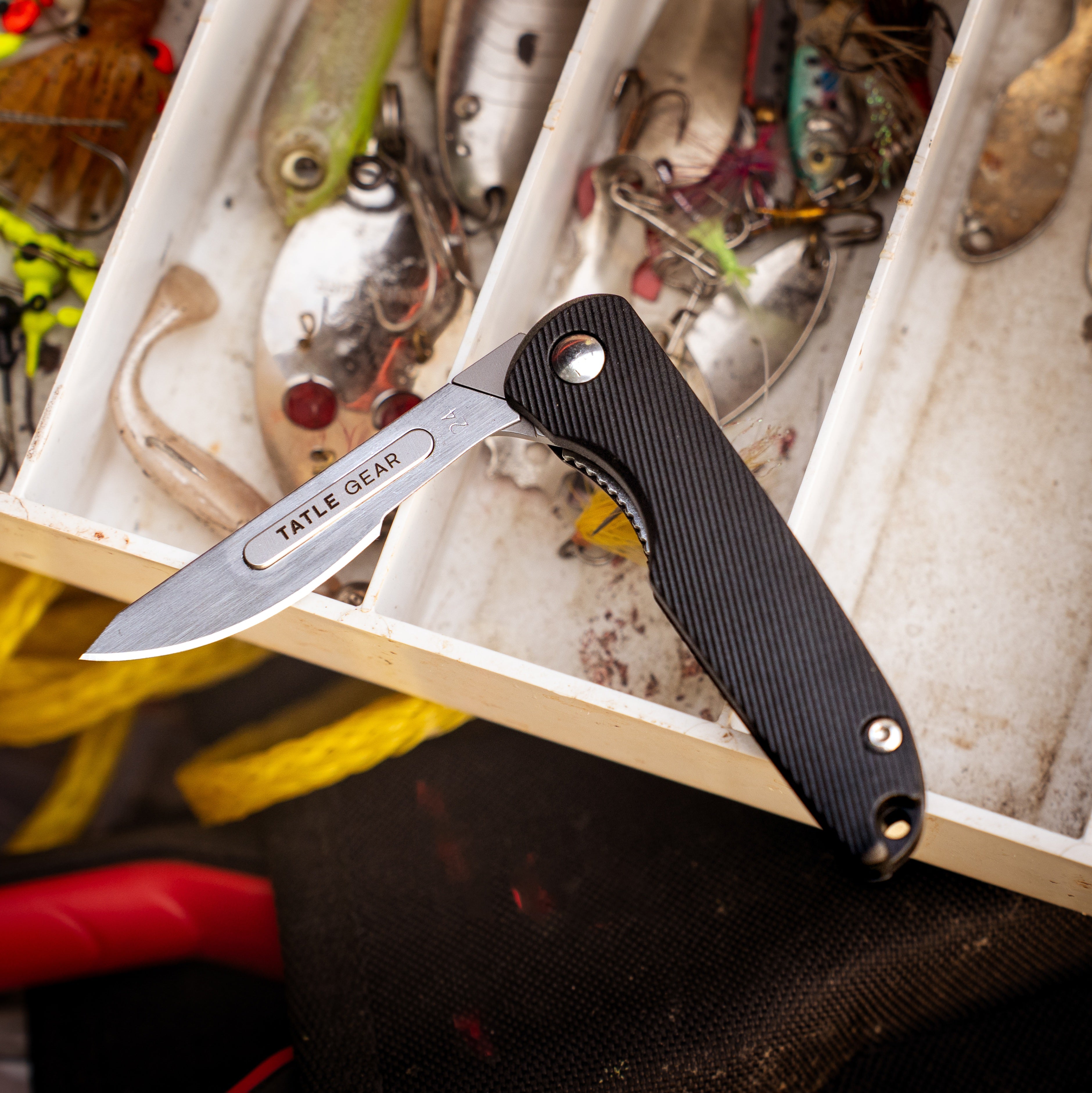 The Tatle Gear™- Boomslang Scalpel Knife + 10x Replacement Blades