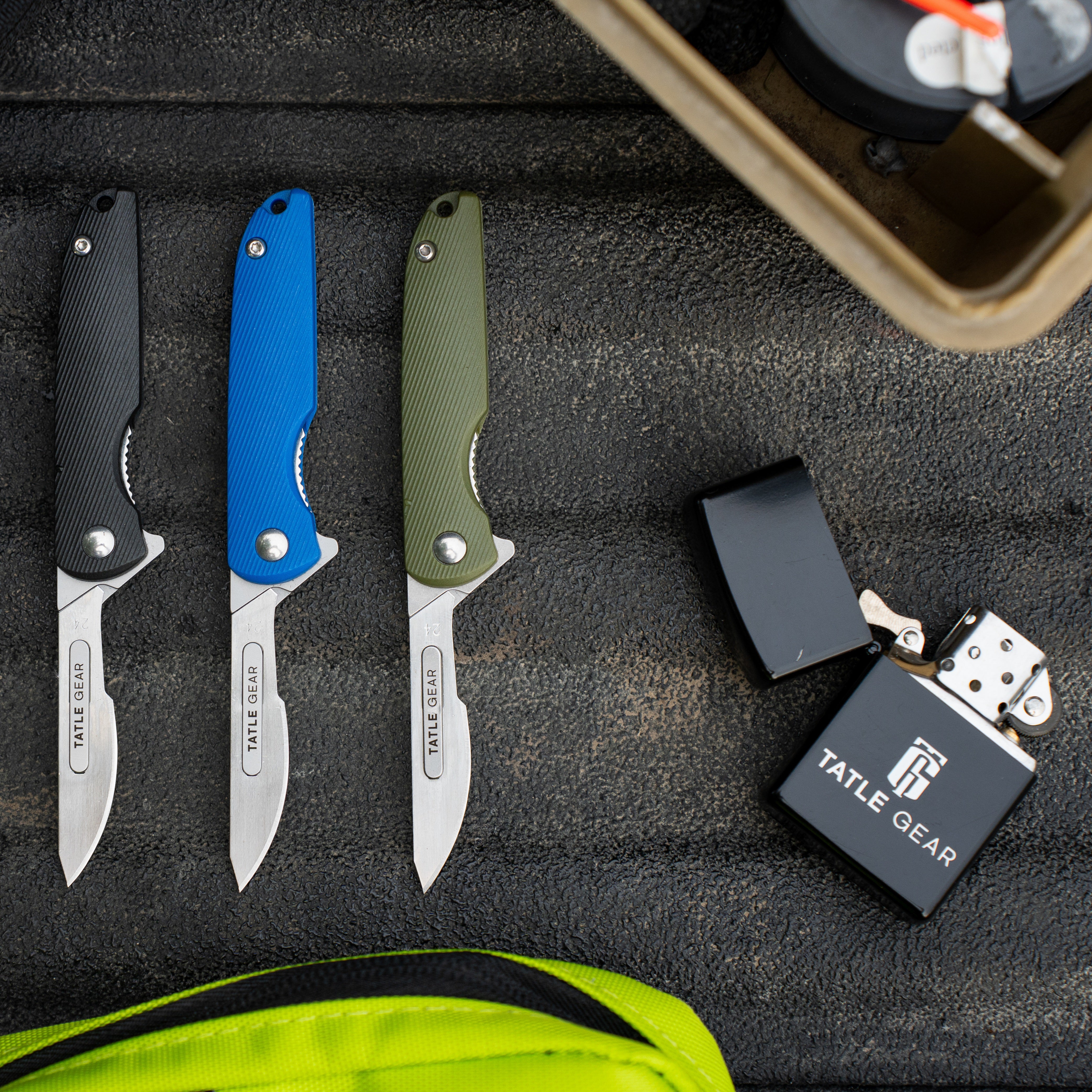 The Tatle Gear™- Boomslang Scalpel Knife + 10x Replacement Blades