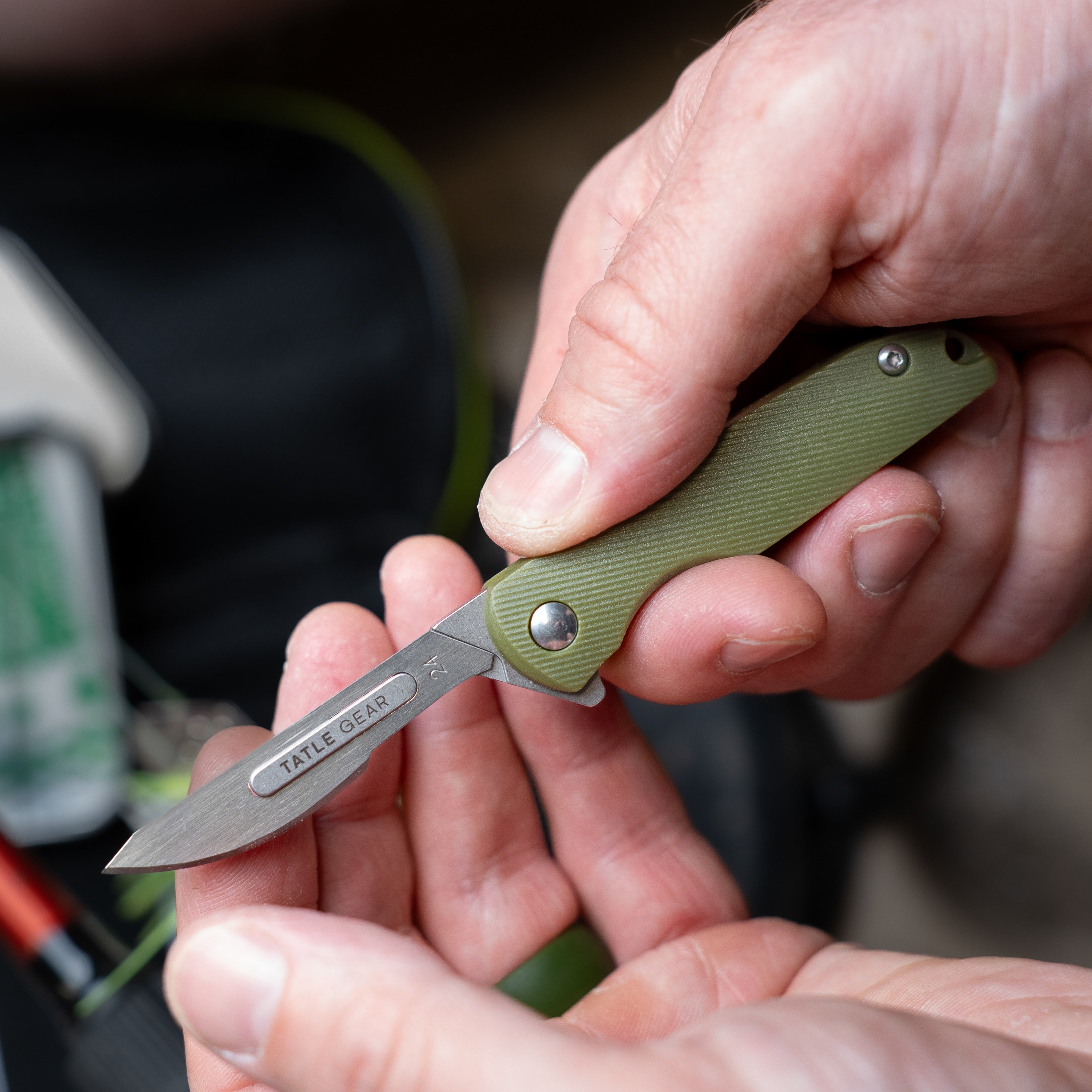 The Tatle Gear™- Boomslang Scalpel Knife + 10x Replacement Blades