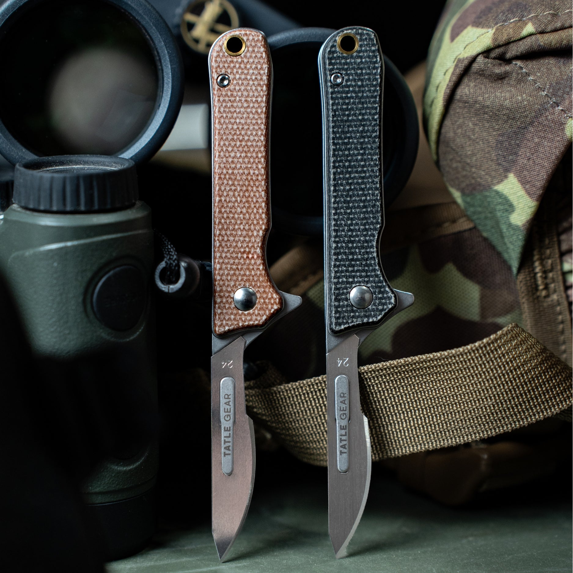 The Tatle Gear™- Shrike Scalpel Knife + 10x Replacement Blades