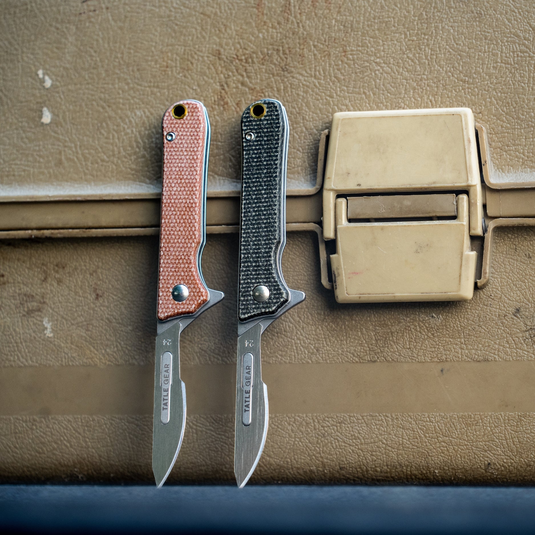 The Tatle Gear™- Shrike Scalpel Knife + 10x Replacement Blades