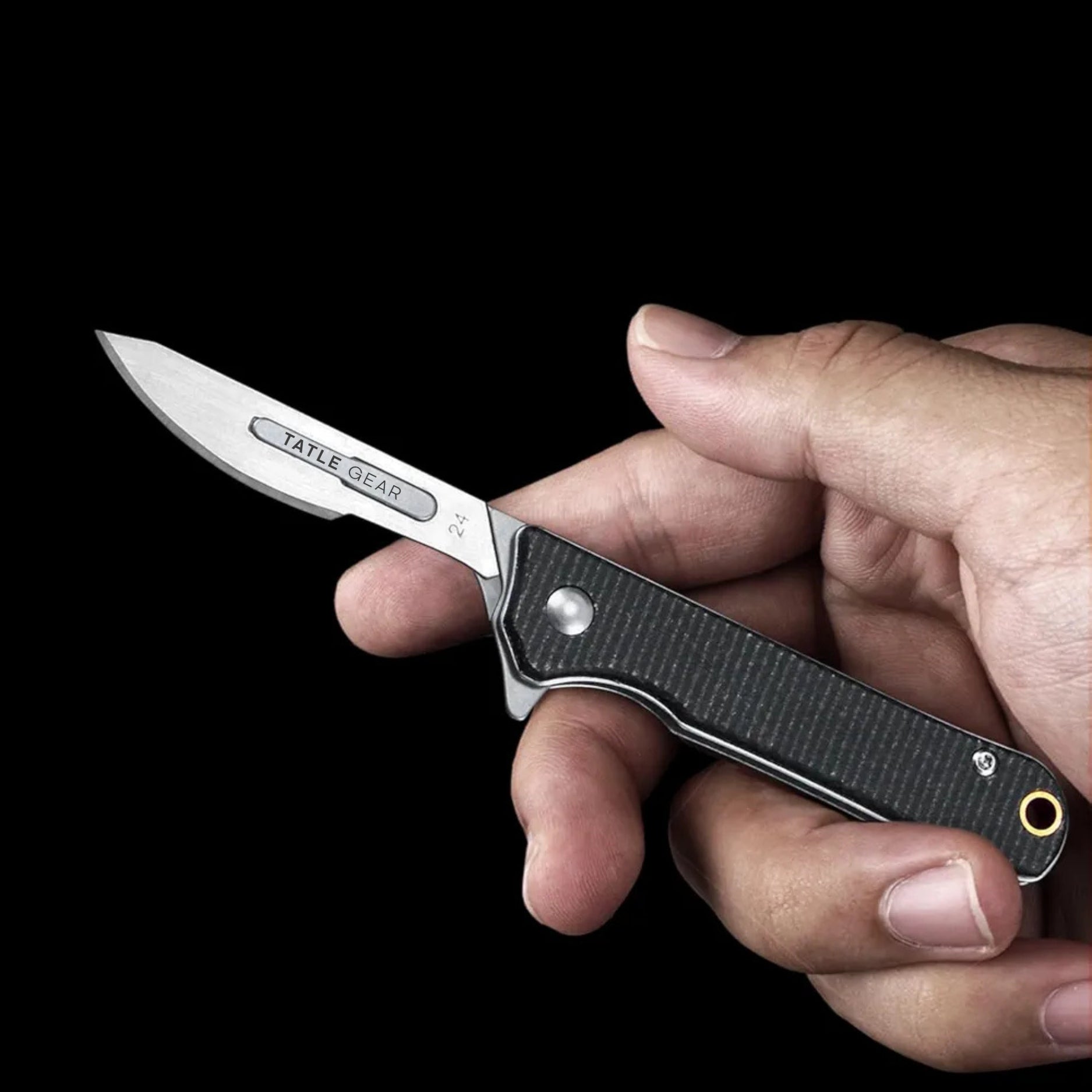 The Tatle Gear™- Shrike Scalpel Knife + 10x Replacement Blades