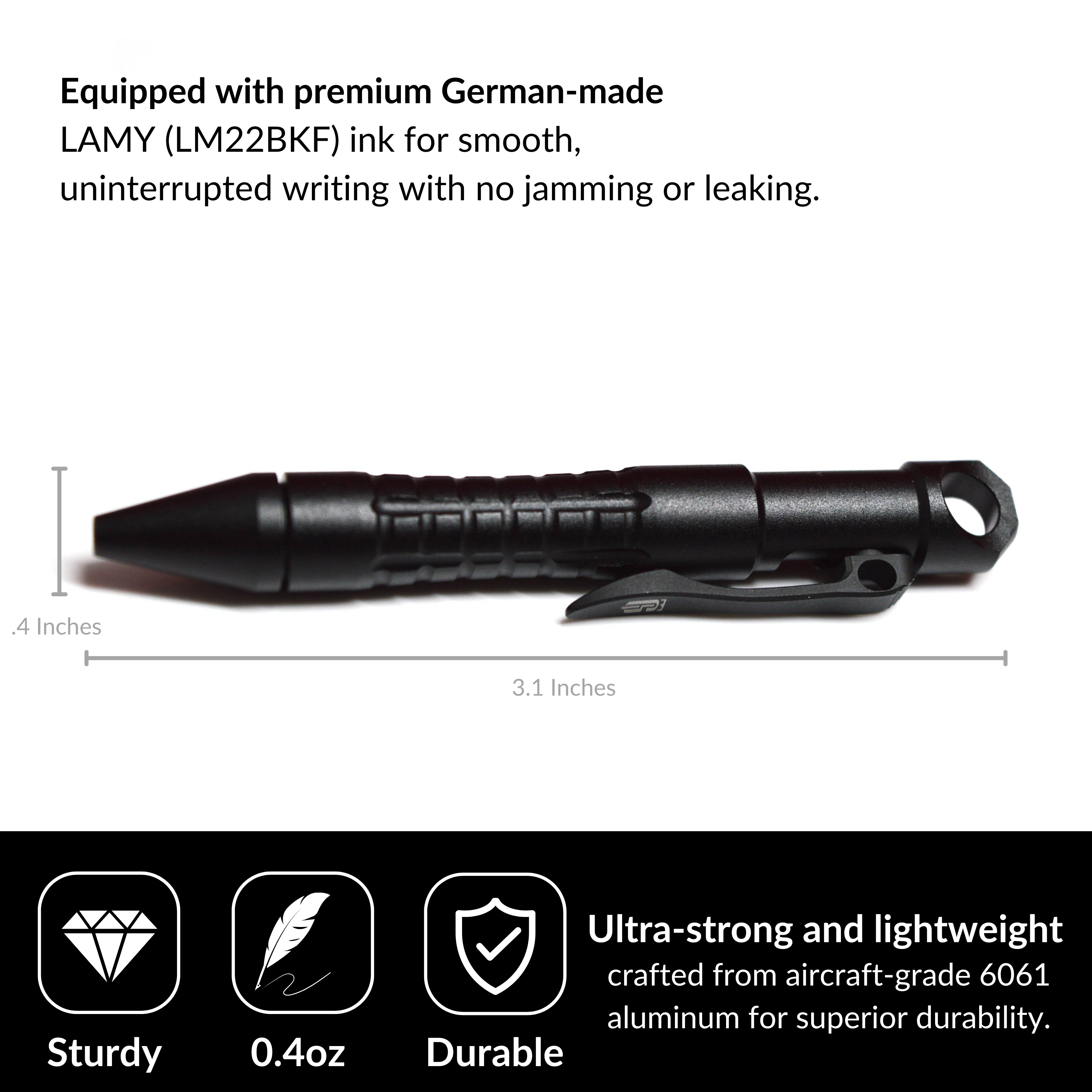 Minimalist EDC Pen And All Weather Note Pad
