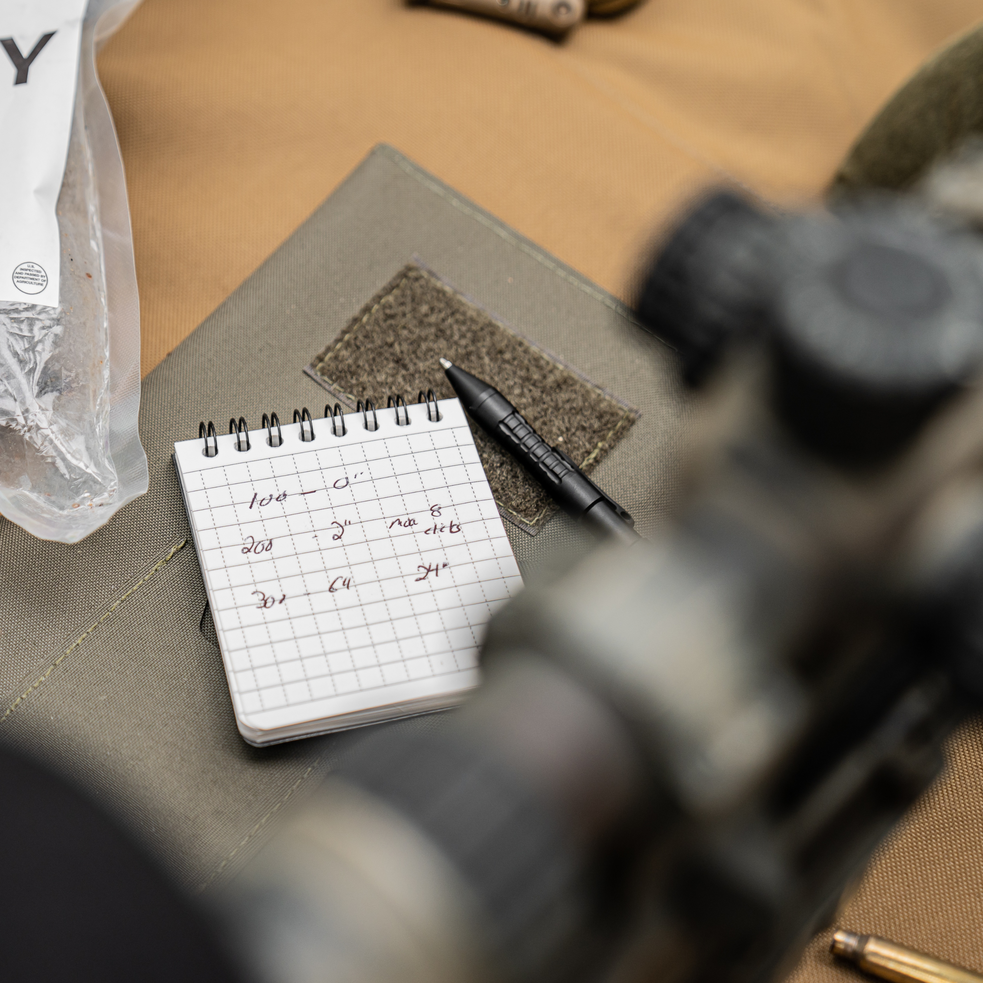 Minimalist EDC Pen And All Weather Note Pad